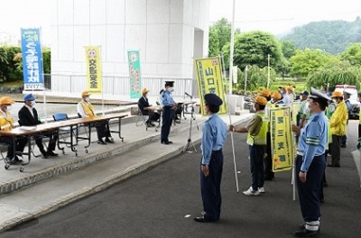 令和4年度明るいやまがた夏の安全県民運動出発式