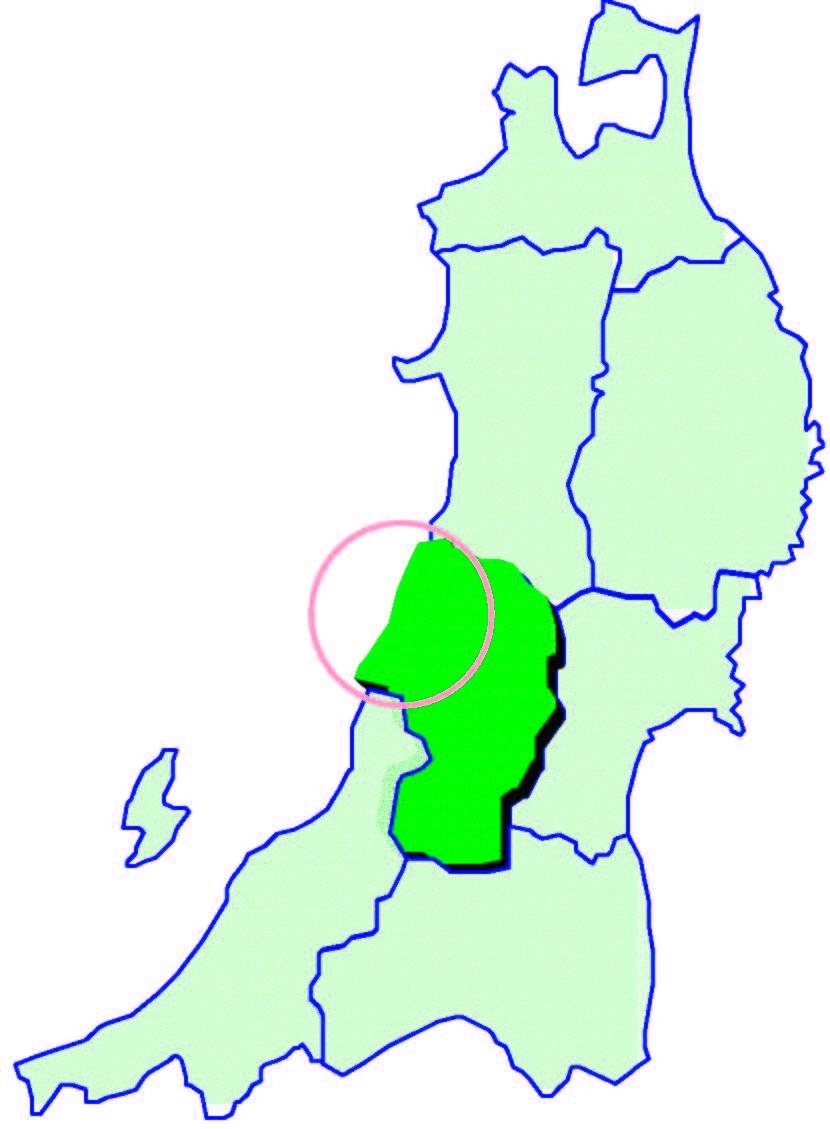 東北地図